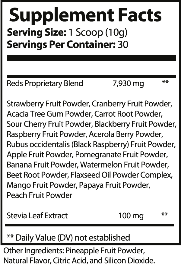 Red Superfood Kiwi strawberry